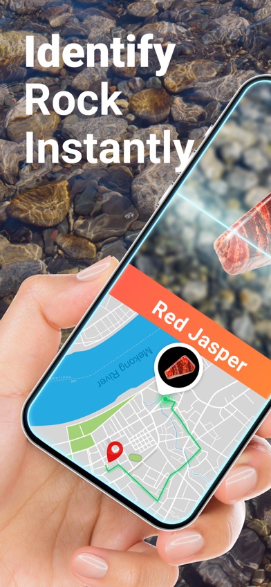 Rock Identifier: Stone ID screenshot from the App Store listing