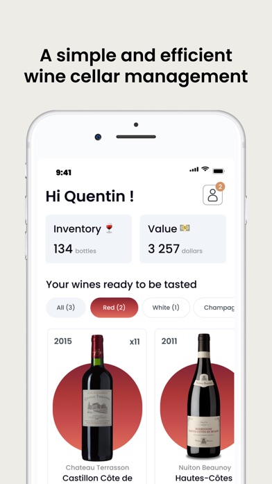 Oeni screenshot from the App Store listing