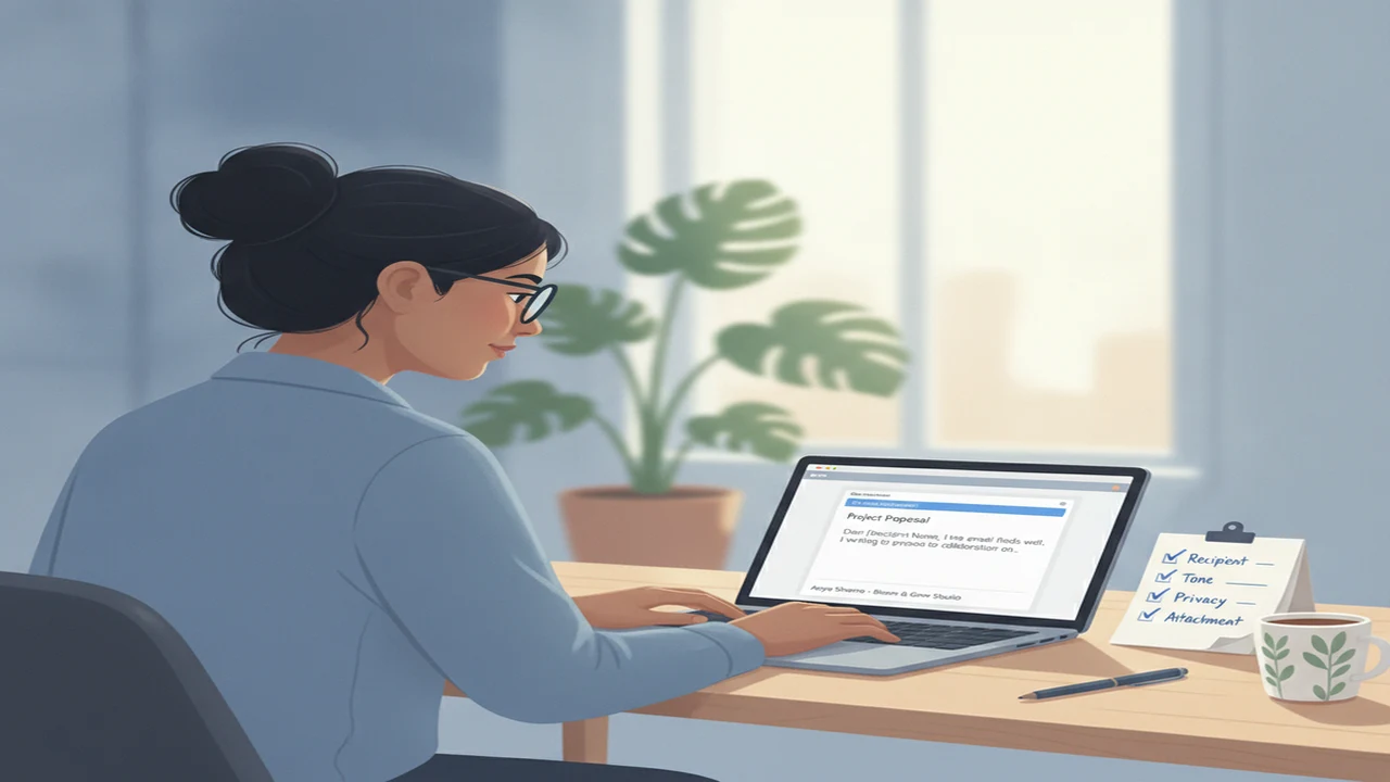 How to Write a Professional Email With AI
