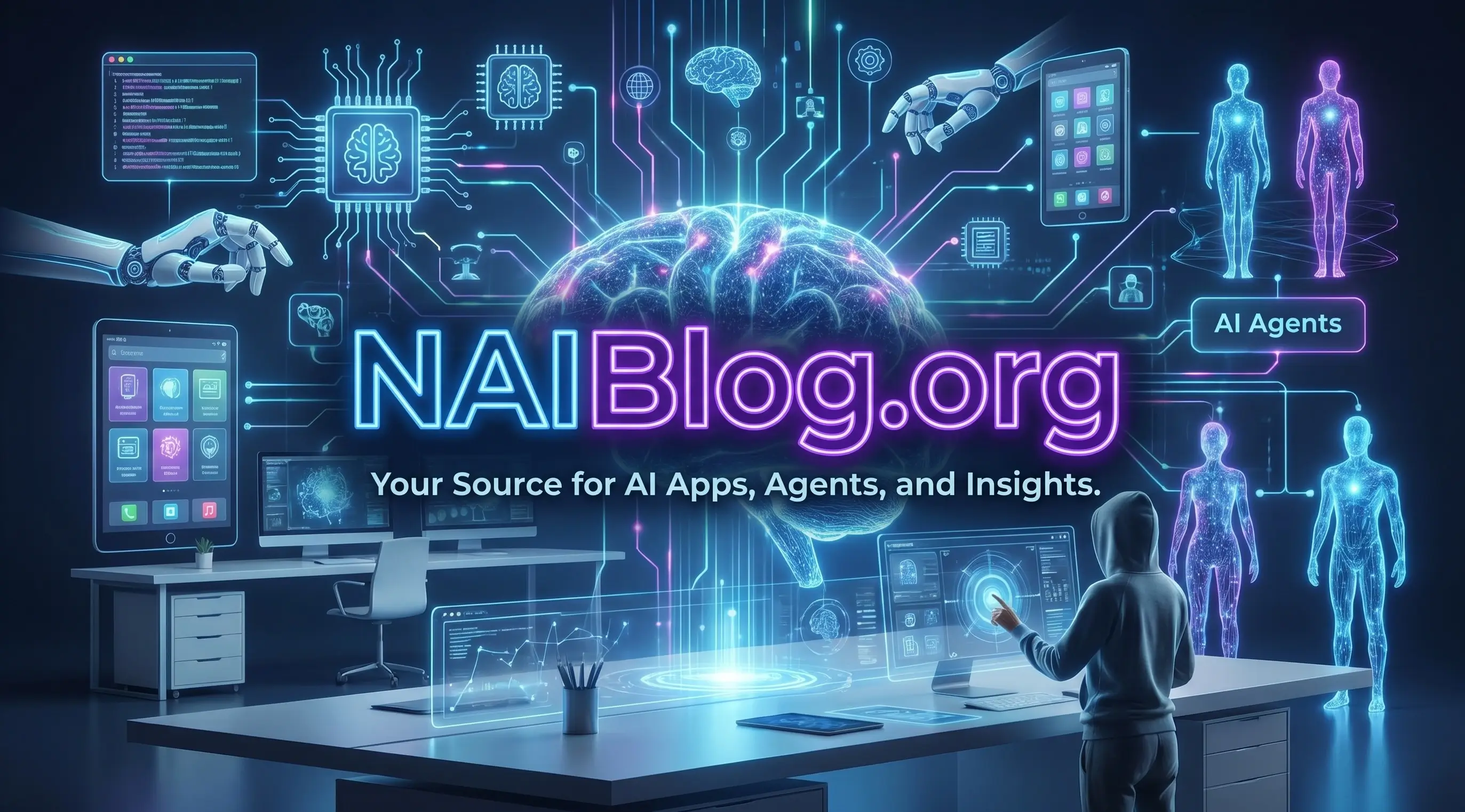 New AI Blog interface screenshot